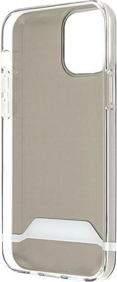 Produktbild Mercedes AMG AMHCP12MTCBW iPhone 12/12 Pro Translucent/Translucent Hard Case Galvanik Schwarz & Weiss (Apple iPhone 12, Apple iPhone 12 Pro)