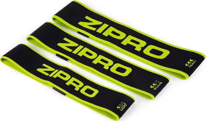 Actual product image Zipro Mini band with various resistance levels included (0.70 m, Easy, Medium, Strong)
