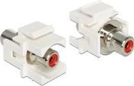 Image du produit Delock Tiroir modulaire (couplage) - RCA (Module Keystone)