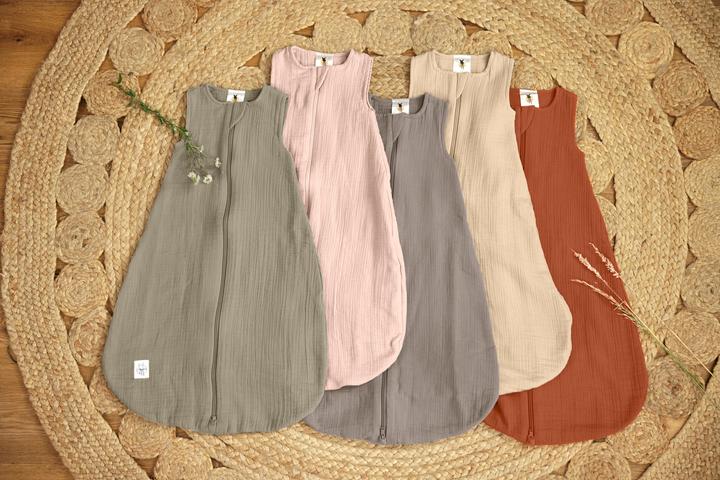 Produktbild Lässig Sommerschlafsack Muslin GOTS (70 cm, Frühling, Sommer)