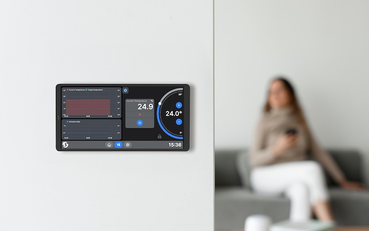 Actual product image Shelly Wall Display X2 White