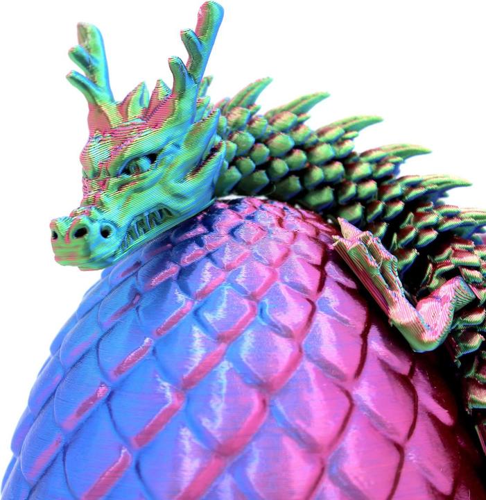 Produktbild Dungeons & Dragons Darkliths 3D Fidget Toy Drachenei mit Drache 15 cm Display (12)