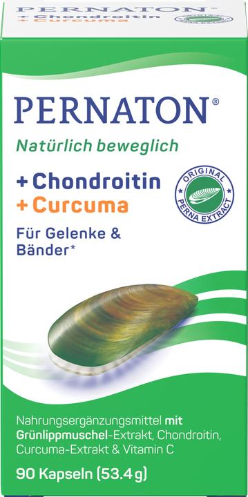 Produktbild Pernaton Chondroitin + Curcuma (90 Stück, Kapseln, 53 g)