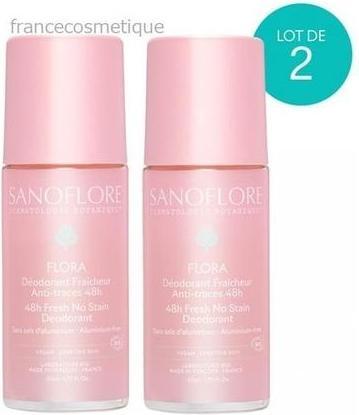 Actual product image Sanoflore Freshness 48h Flora Roll-On Organic (Roll-on, 50 ml)
