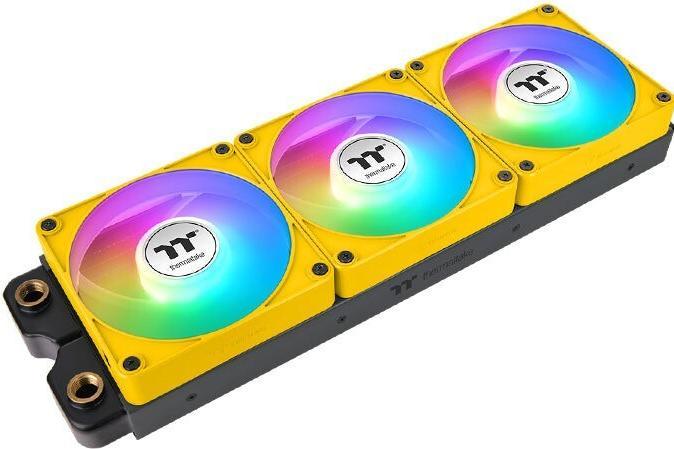 Image du produit Thermaltake TT CT140 EX ARGB Sync PC Cooling Fan 3 Pack Bumblebee (140 mm, 3 x)