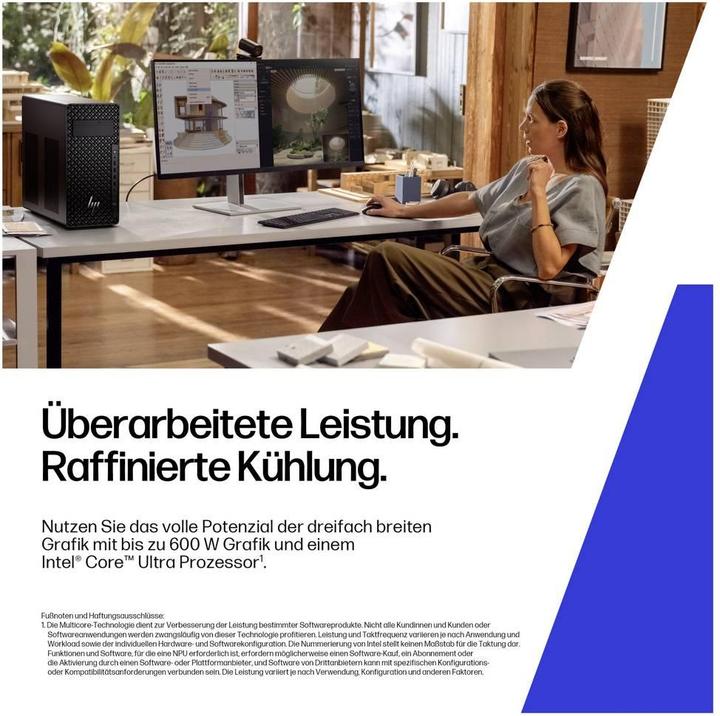 Image du produit HP Z2 Tour G1i (1000 Go, 64 Go, Intel Core Ultra 9 285K, RTX PRO 2000 Blackwell)