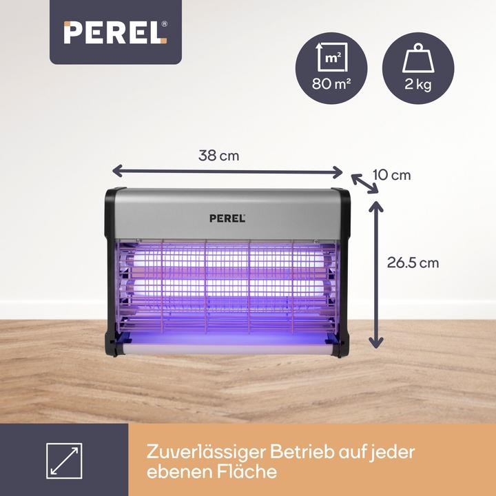 Actual product image Velleman ELECTRIC INSECT KILLER - 2 x 10 W