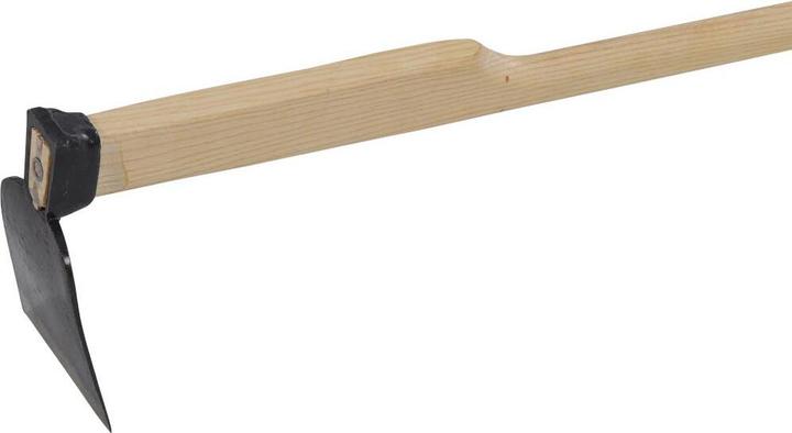 Actual product image Siena Garden Harz hoe, made of steel in black and natural, L 135 cm, with ash wood handle straight