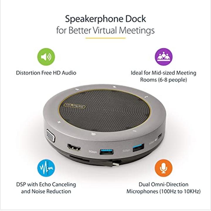 Produktbild StarTech USB-C Speakerphone Dock