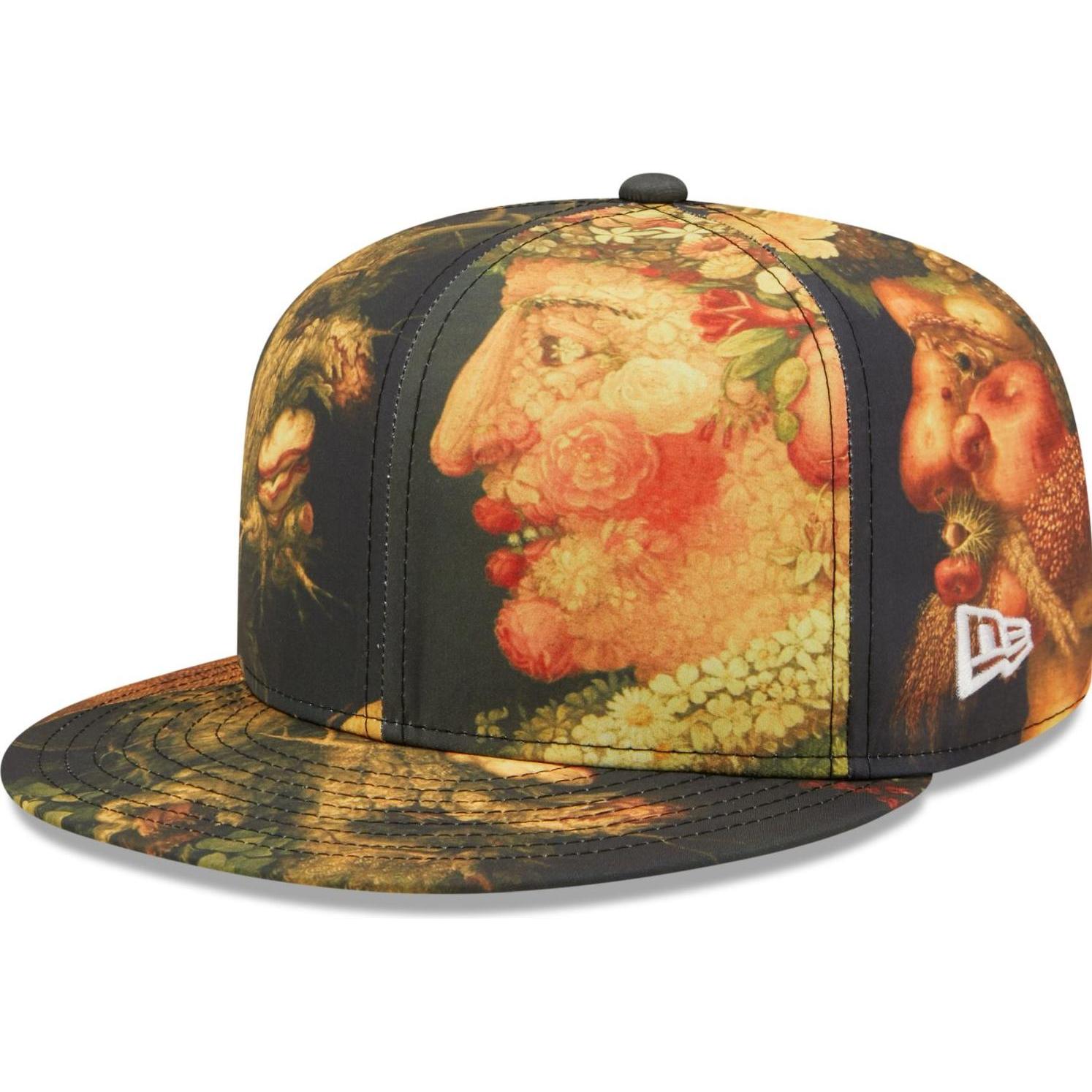 New Era, Herren, Cap, 59Fifty Fitted Cap - LE LOUVRE Four Seasons - 7 1/8, Mehrfarbig, (7 1/8)