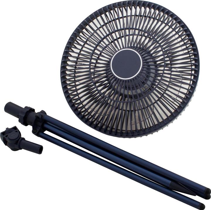 Produktbild Eurotrail Wiederaufladbarer Ventilator Marineblau, Typ