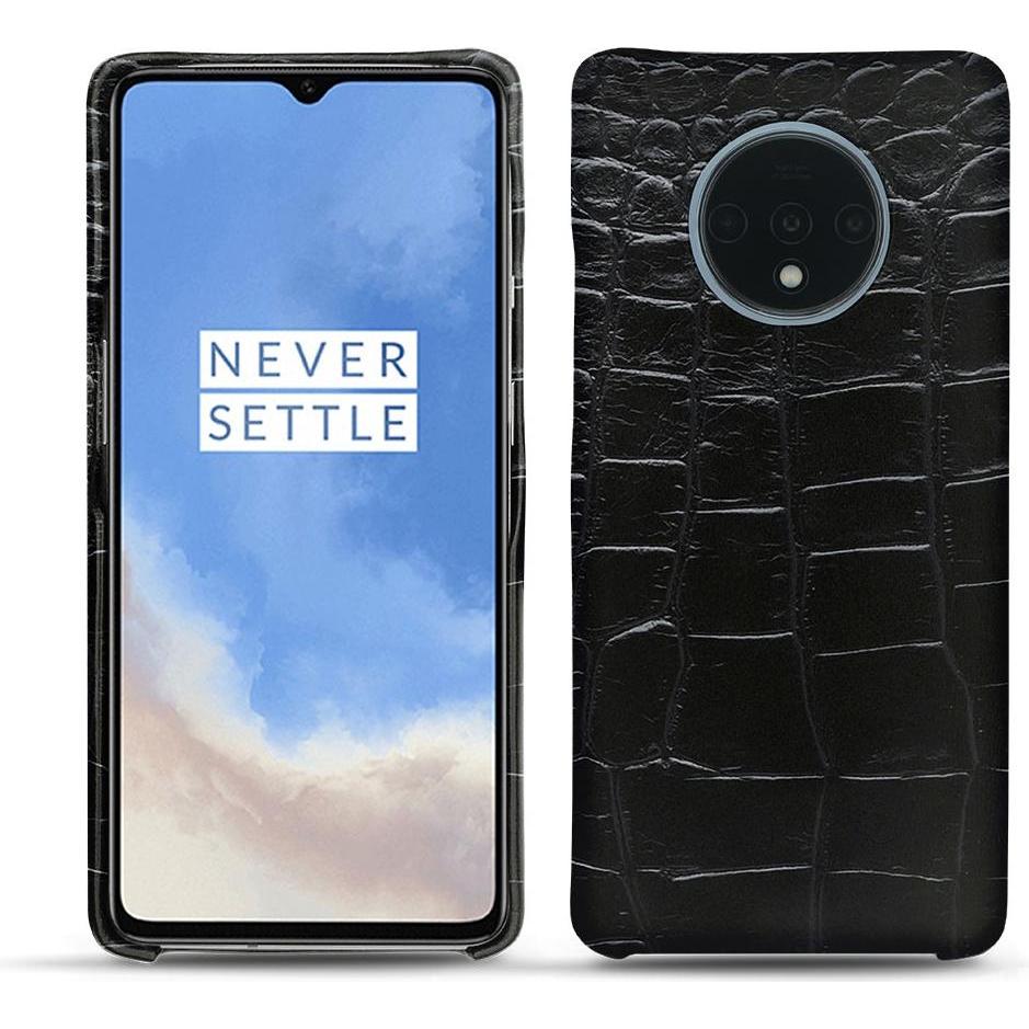 Noreve Lederschutzhülle (OnePlus 7T), Smartphone Hülle, Schwarz