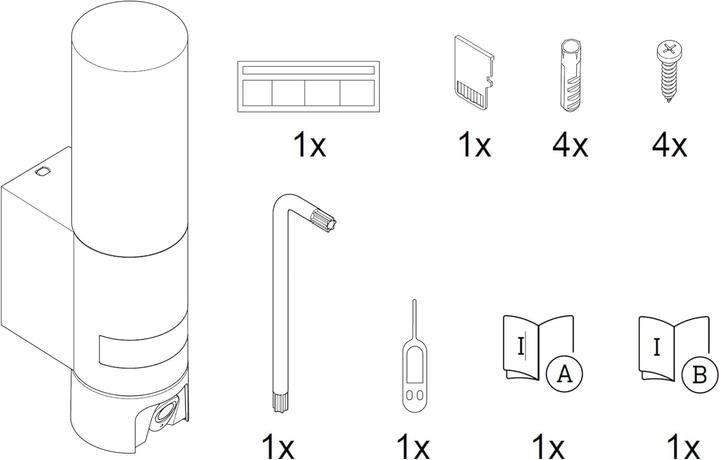 Produktbild Steinel 625 CAM SC ANT 092597 LED-Aussenwandleuchte 14 W Warmweiss (925 lm, IP44)