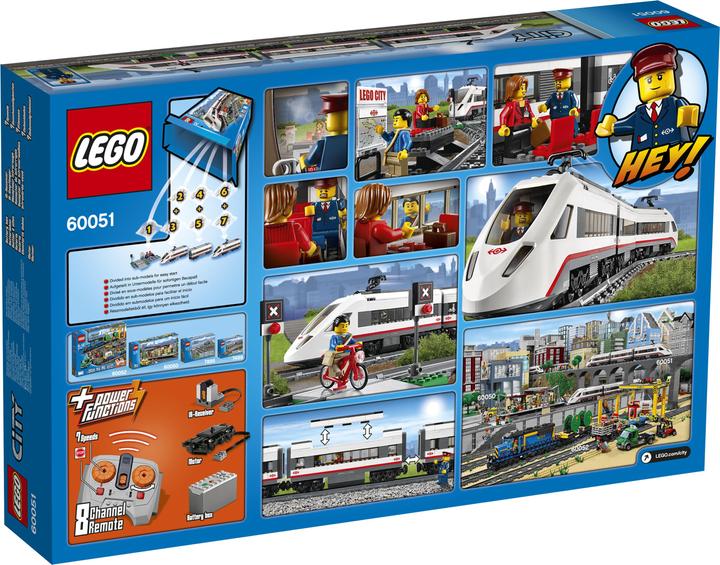 Image du produit LEGO Train à grande vitesse City (60051, LEGO City)