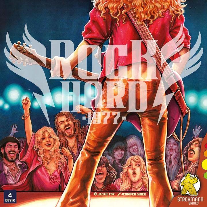 Actual product image Strohmann Games Rock Hard: 1977 (German, 2 - 5 Players)
