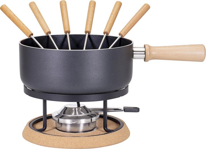 Kadastar Bernina cheese fondue set 9 pieces (Cheese fondue)