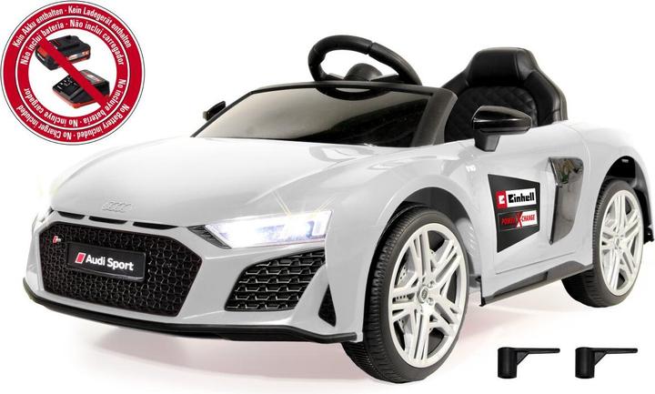 Jamara Ride-on Audi R8 Spyder white 18V Einhell Power X-Change (18 V)