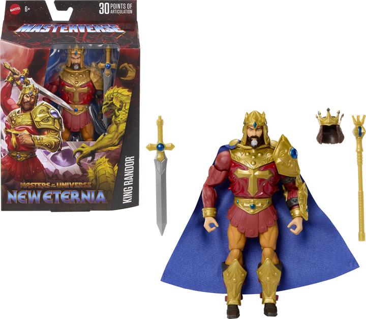 Actual product image Mattel M.o.t.U. Masterverse Core NE King Randor