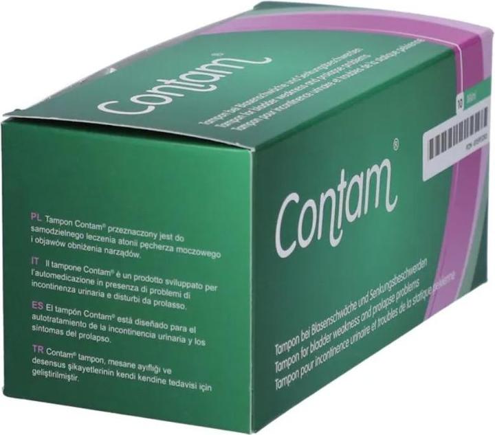 Produktbild Contam Vaginaltampon mini, 10 St. Tampons (10 x)