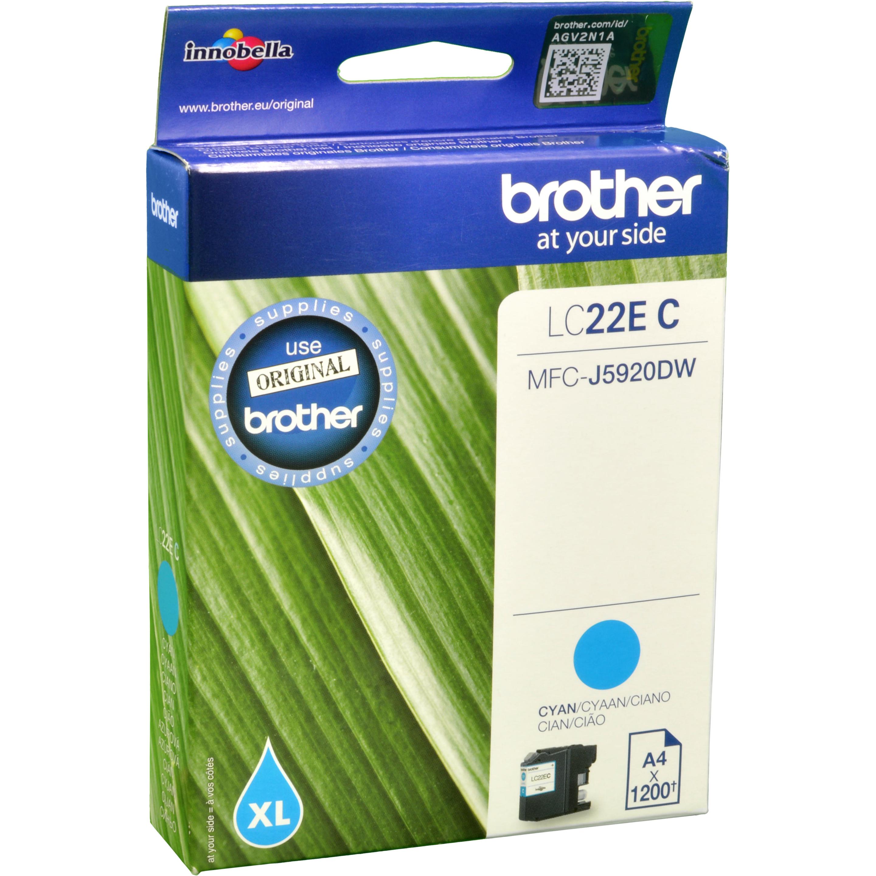 Thumbnail - Brother, Druckerpatrone, Lc-22ec (C)