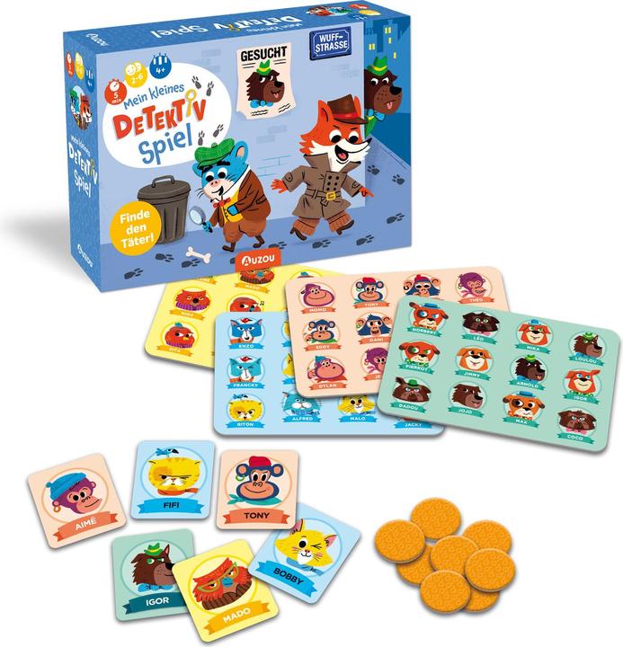 Produktbild Mein kleines Detektiv-Spiel (d) (Deutsch, 2 - 6 Spieler)