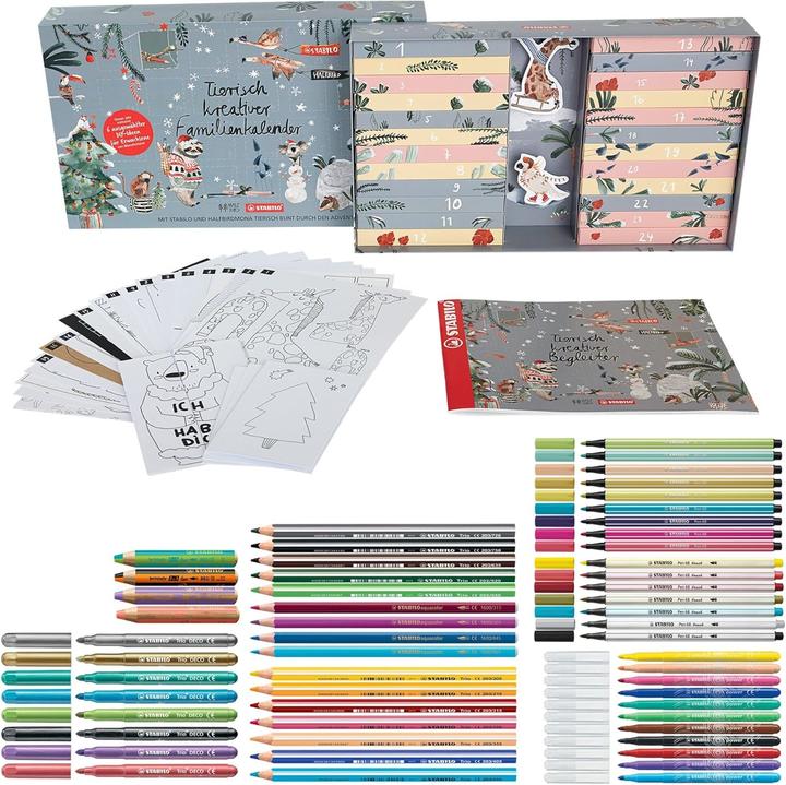 Actual product image STABILO Advent calendar 2022