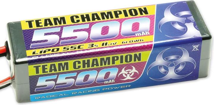 Actual product image Pichler Lipo Pack Team Champion 5500 mAh 11.1V 55C (Deans T) (11.10 V, 5500 mAh)
