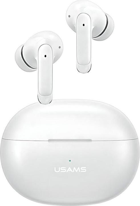 Produktbild Usams Słuchawki Bluetooth 5.3 TWS X-Don Series Dual mic ENC bezprzewodowe biały/white BHUXD02 ( (Digitale Geräuschunterdrückung, 6 h, Kabellos)
