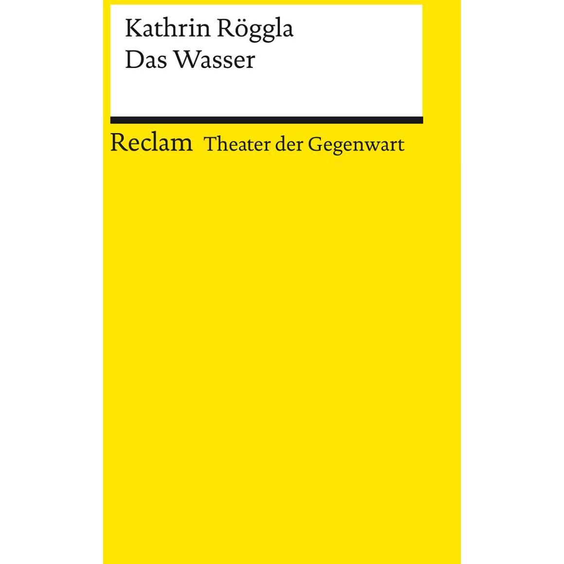 Das Wasser, Belletristik von Kathrin Röggla, Björn Hayer