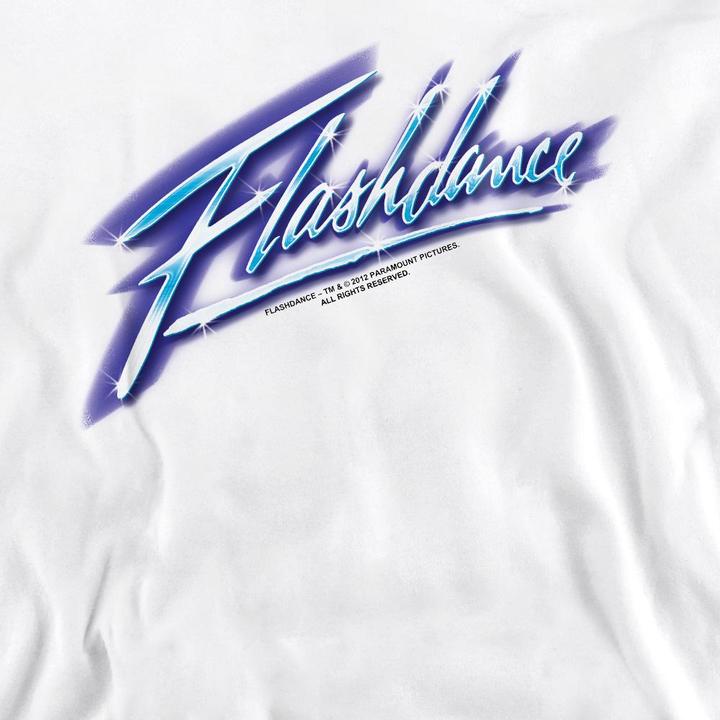Actual product image Flashdance Unisex Adult Logo Sweatshirt (L)