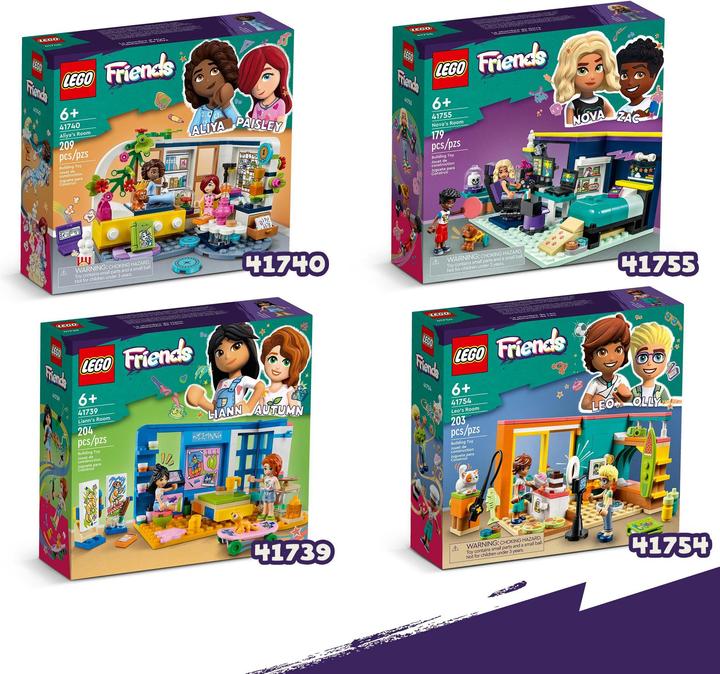 Produktbild LEGO Aliyas Zimmer (41740, LEGO Friends)