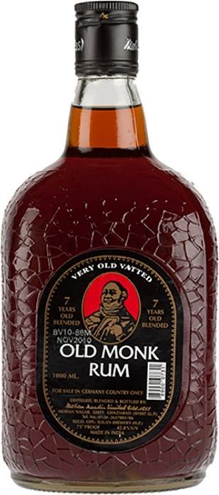 Image du produit Old Monk Rhum 7 ans d'âge de l'Inde