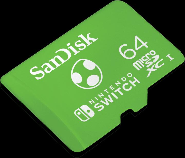 Productafbeelding SanDisk Nintendo Switch Card (64 GB, microSDXC, U3, UHS-I)