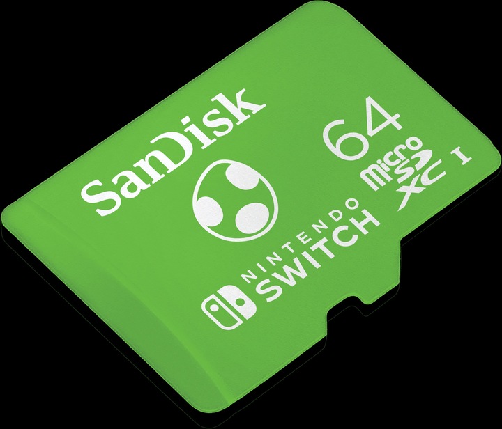 Productafbeelding SanDisk Nintendo Switch Card (64 GB, microSDXC, U3, UHS-I)