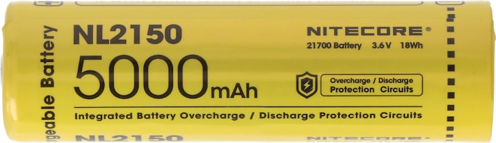 Produktbild Nitecore Li-Ion Akku Typ 21700 - 5000mAh - NL2150