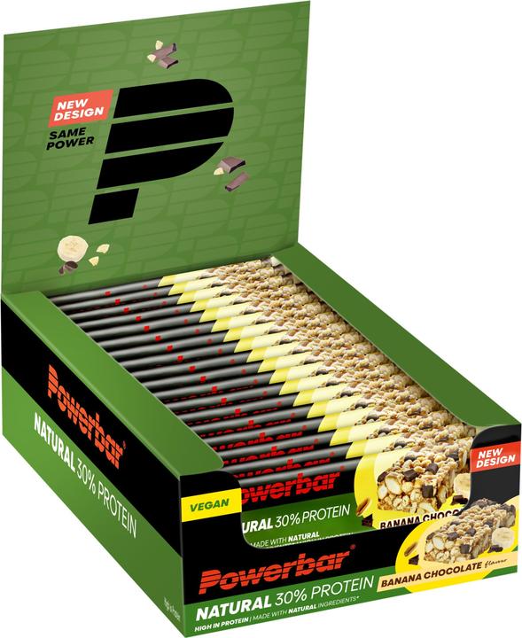 Actual product image Powerbar Natural Protein (Banana Chocolate, 18 pcs., 720 g)