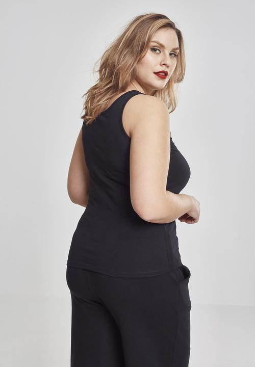 Produktbild Urban Classics Ladies 2-Pack Basic Stretch Top (5XL)