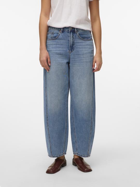 Actual product image Vero Moda VMZELDA Hohe Taille Barrel Fit Jeans Straight-Fit (W25/L32)