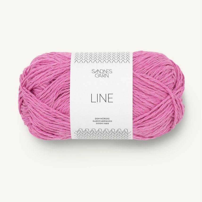 Thumbnail - Sandnes Garn Line, Garn + Wolle, Pink