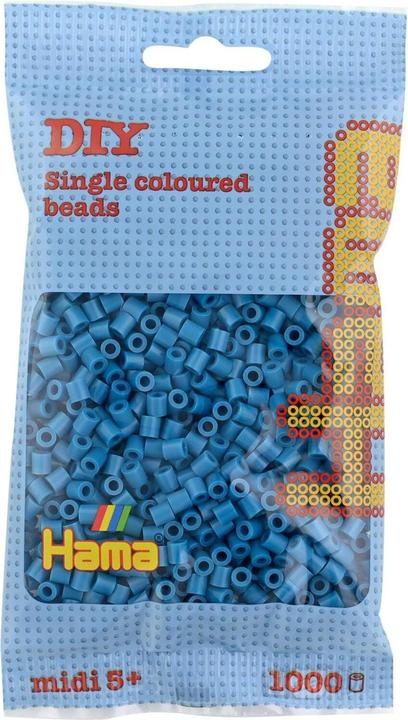 Actual product image Hama Perlen Beads petrol 1.000 pieces