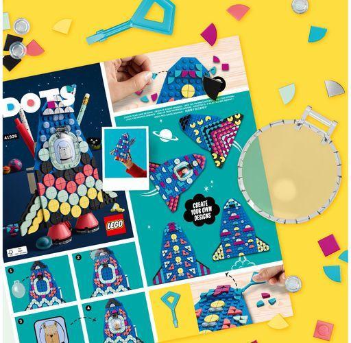 Produktbild LEGO Raketen Stiftehalter (41936, LEGO Dots)