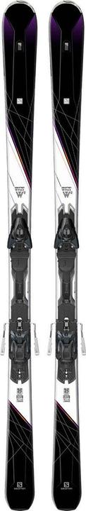 Salomon W-MAX 12 Ski + Bindung M XT10 Ti W (165 cm, Con attacco)