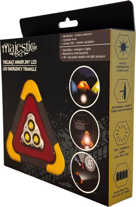 Produktbild MajesticLine LED emergency triangle for car