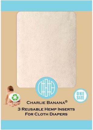 Produktbild Charlie Banana Stoffwindeln Einlagen aus Hanf 3 Stk. Grösse M/L (Gr. M, 3 Stk.)