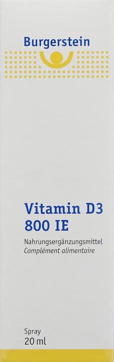 Image du produit Burgerstein Vitamine D3 800 UI (1 pcs, Spray)