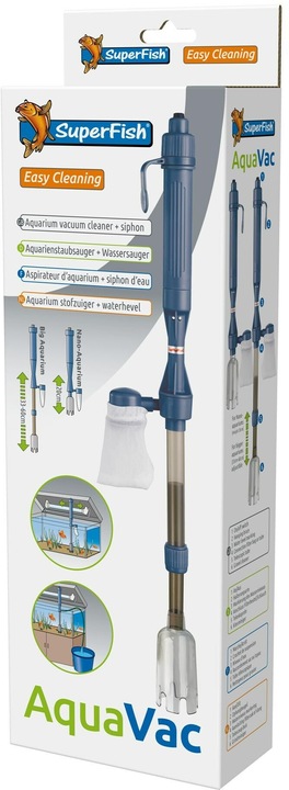 Produktbild SuperFish Bodengrundreiniger Aquavac, Produkttyp: Bodenreiniger (Aquarium Reinigung, Bodensauger)