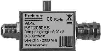 Produktbild Preisner PST2050BS Kabelspalter oder -kombinator
