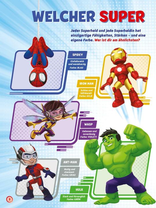 Produktbild MARVEL Spidey und seine Super-Freunde: Welcher Superheld bi