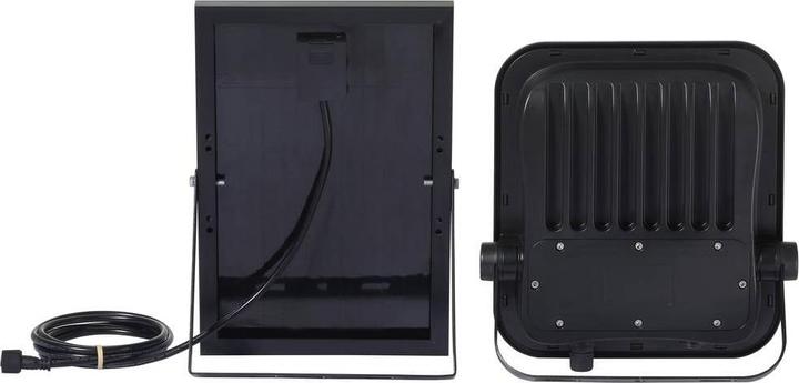 Actual product image Sygonix SY-6313012 Solar-Wandstrahler 10 W Warmweiss Schwarz (900 lm, IP44)