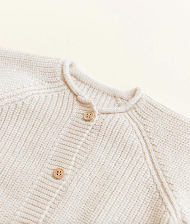Produktbild Hvid Cardigan Inga Cream (74)